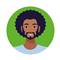 black-man-with-beard-avatar-character-free-vector